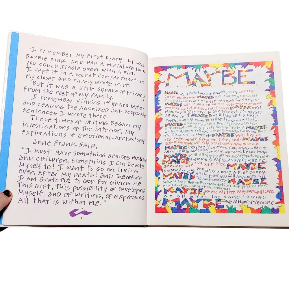 Vintage 1993 90s Sark's Journal and Play Book : A Place to Dream While Awake